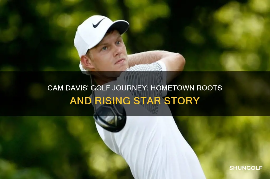 where is cam davis the golfer from