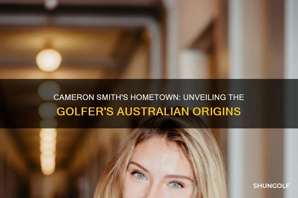 where is cameron smith from the golfer
