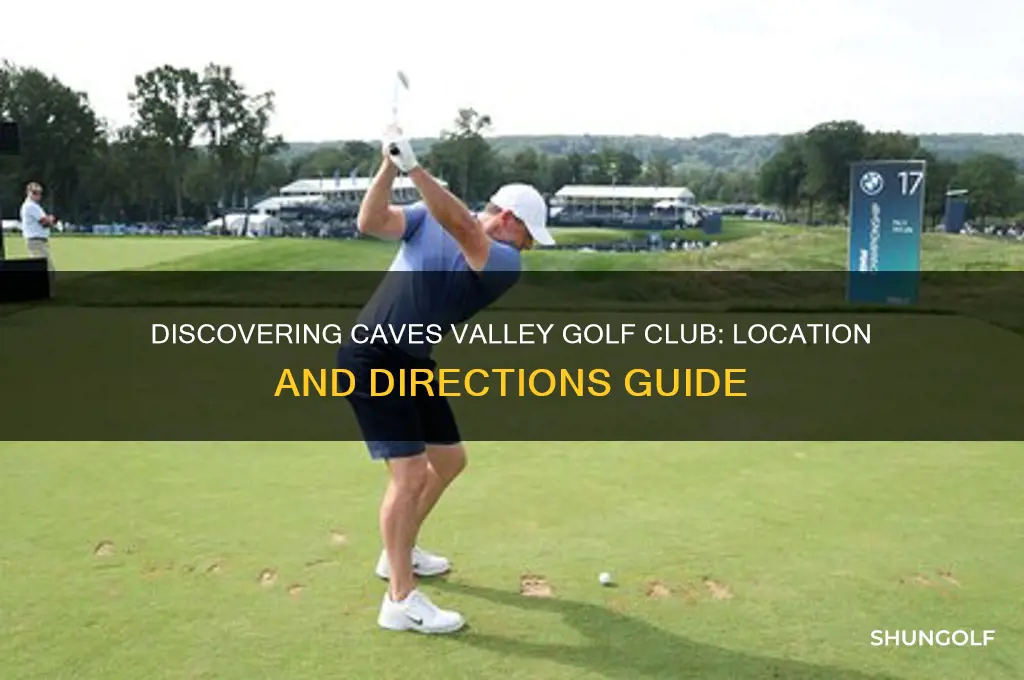 where is caves valley golf club