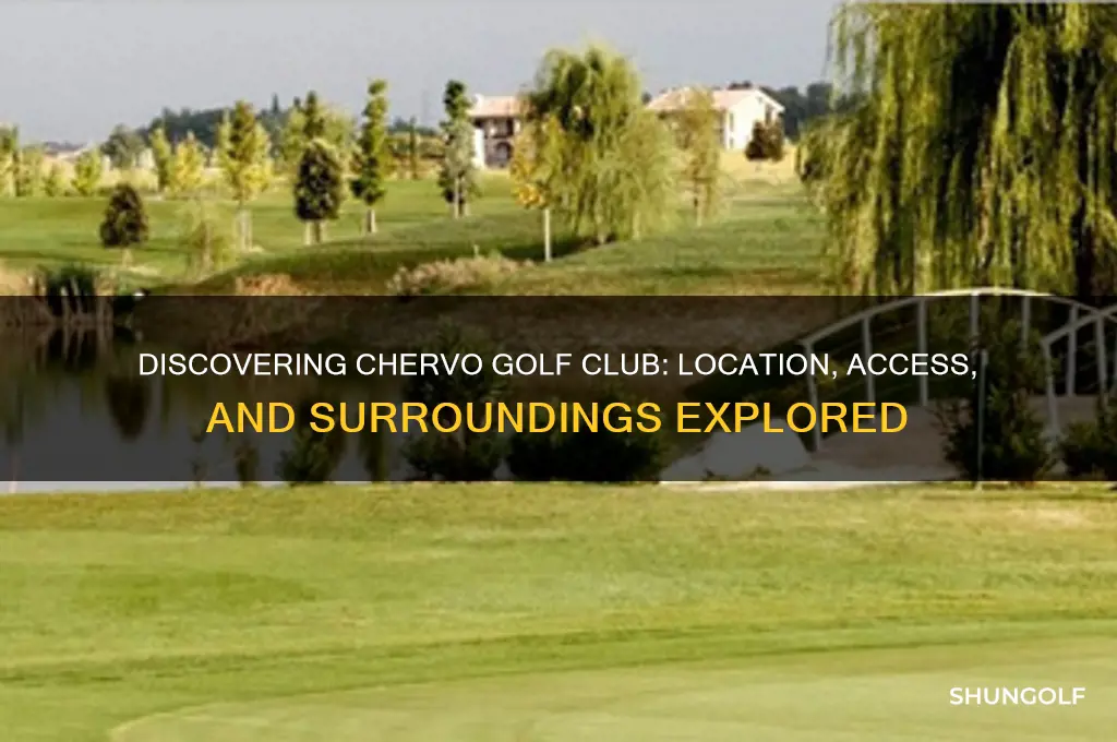 where is chervo golf club