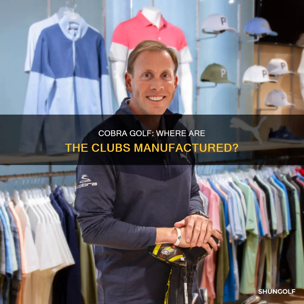 where is cobra golf manufactured