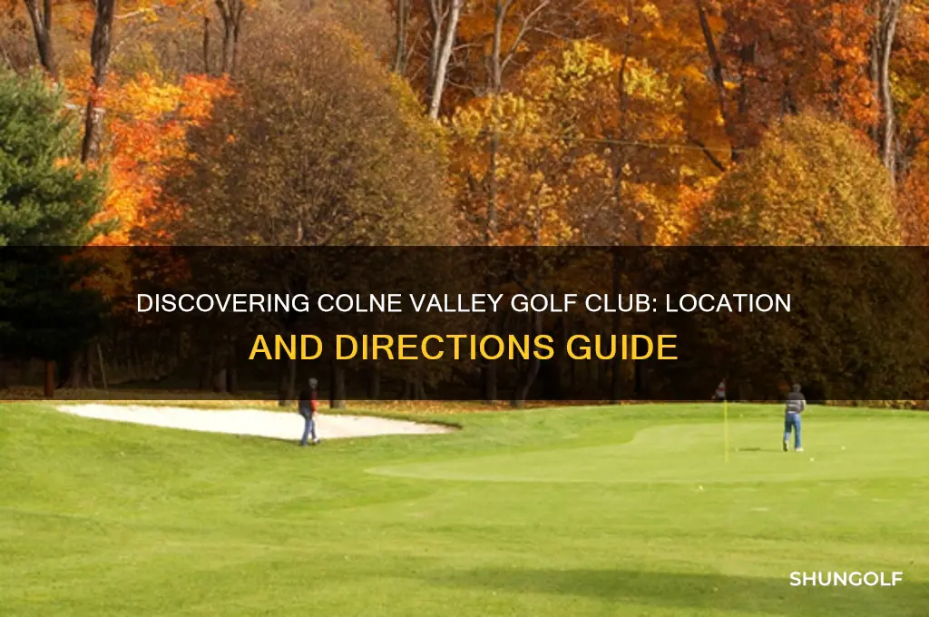 where is colne valley golf club