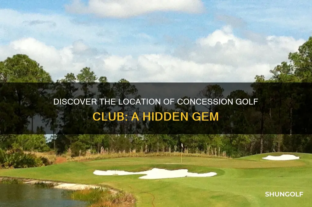 where is concession golf club