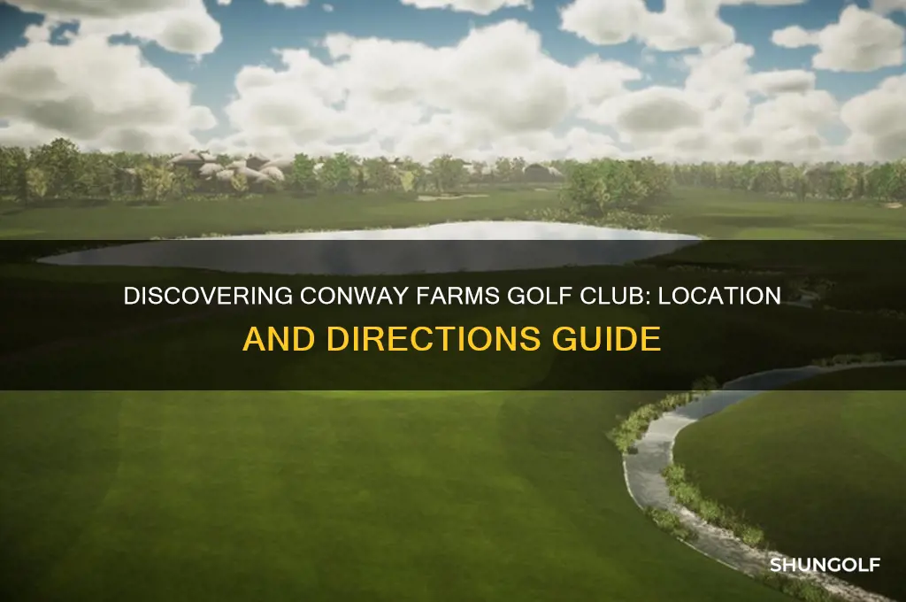 where is conway farms golf club