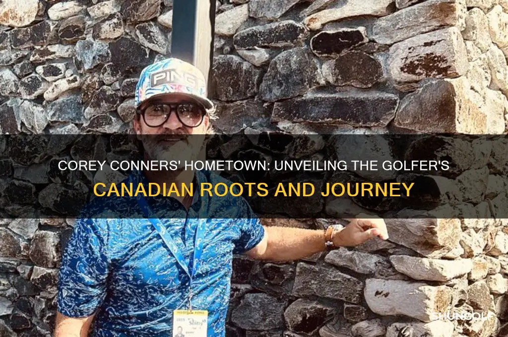 where is corey conners the golfer from
