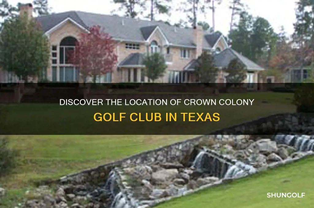where is crown colony golf club located
