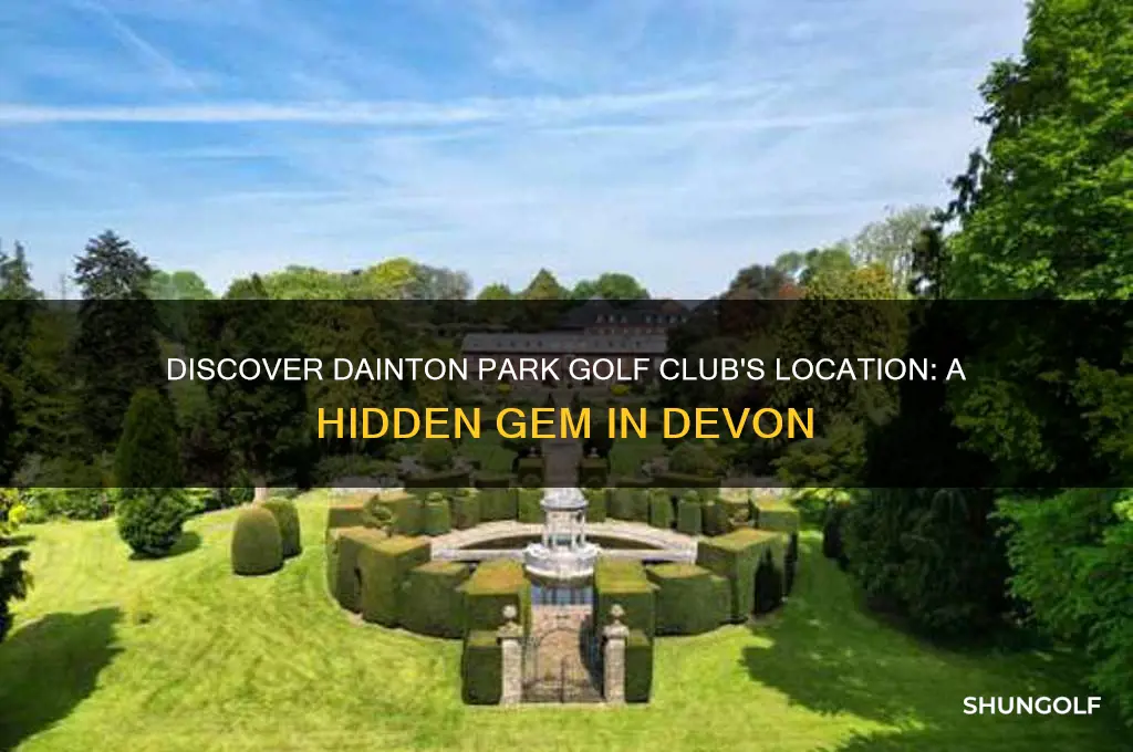 where is dainton park golf club
