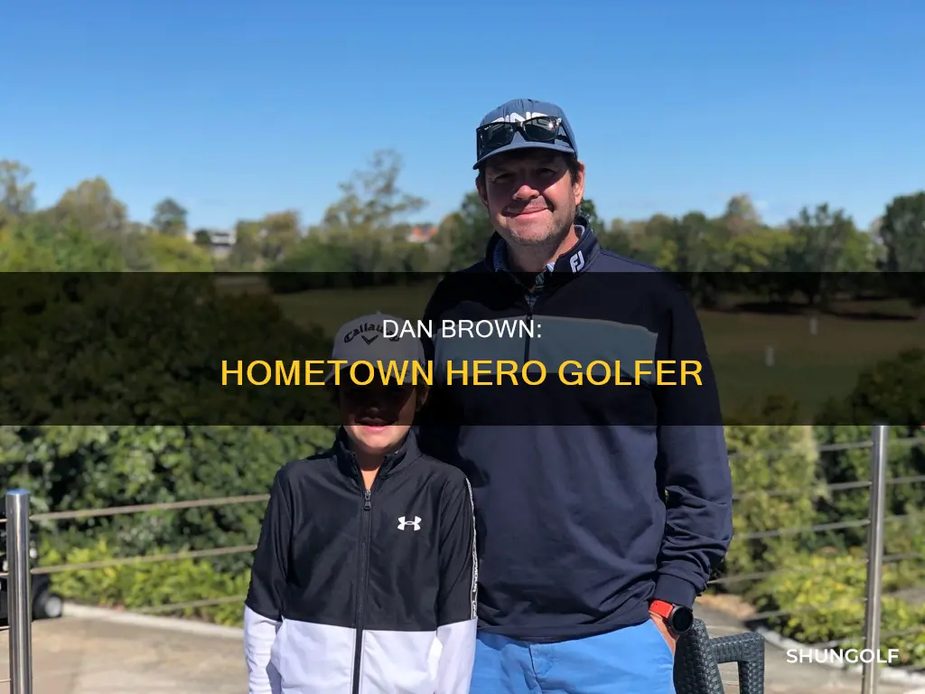 where is dan brown golfer from