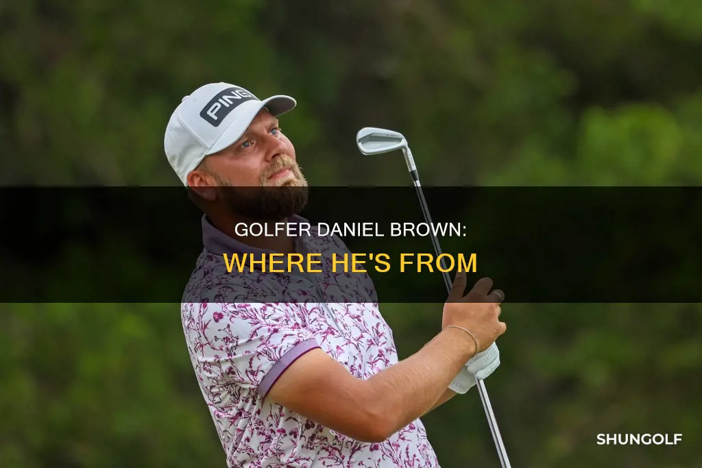 where is daniel brown golfer from