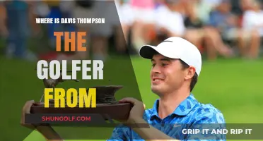 Davis Thompson's Golf Roots: Hometown and Early Career Journey