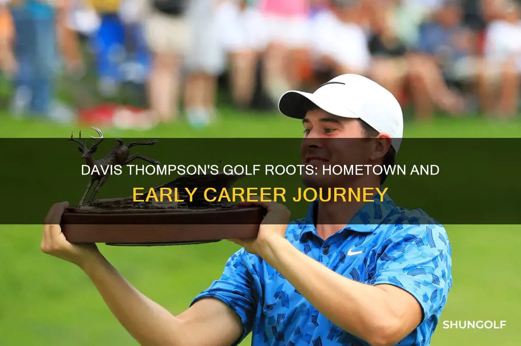 where is davis thompson the golfer from