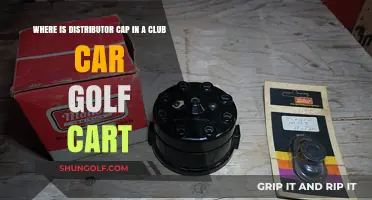 Locating the Distributor Cap in Your Club Car Golf Cart