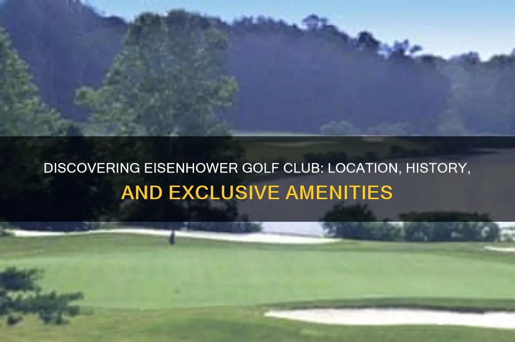 where is eisenhower golf club