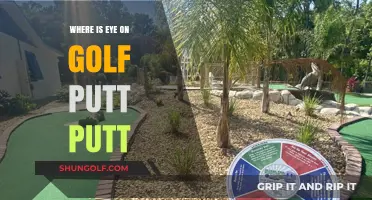 Discover the Location of Eye on Golf Putt Putt Adventure