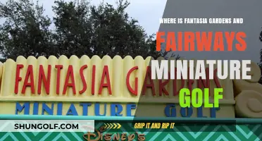 Discover Fantasia Gardens & Fairways Miniature Golf Location in Disney World