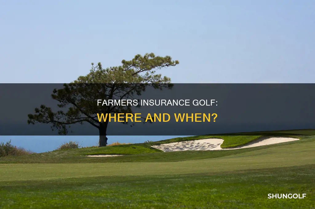 where is farmers insurance golf