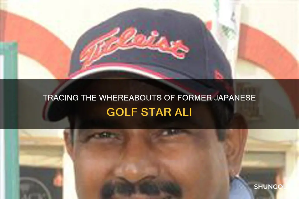 where is former japan famel golfer ali
