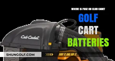 Locating the Fuse on Club Cadet Golf Cart Batteries: A Guide