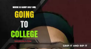 Gabby Golf Girl's College Choice: Unveiling Her Next Academic Adventure
