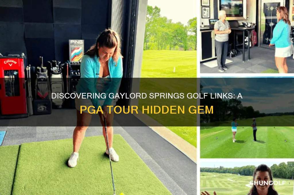 where is gaylord springs golf links pga tour