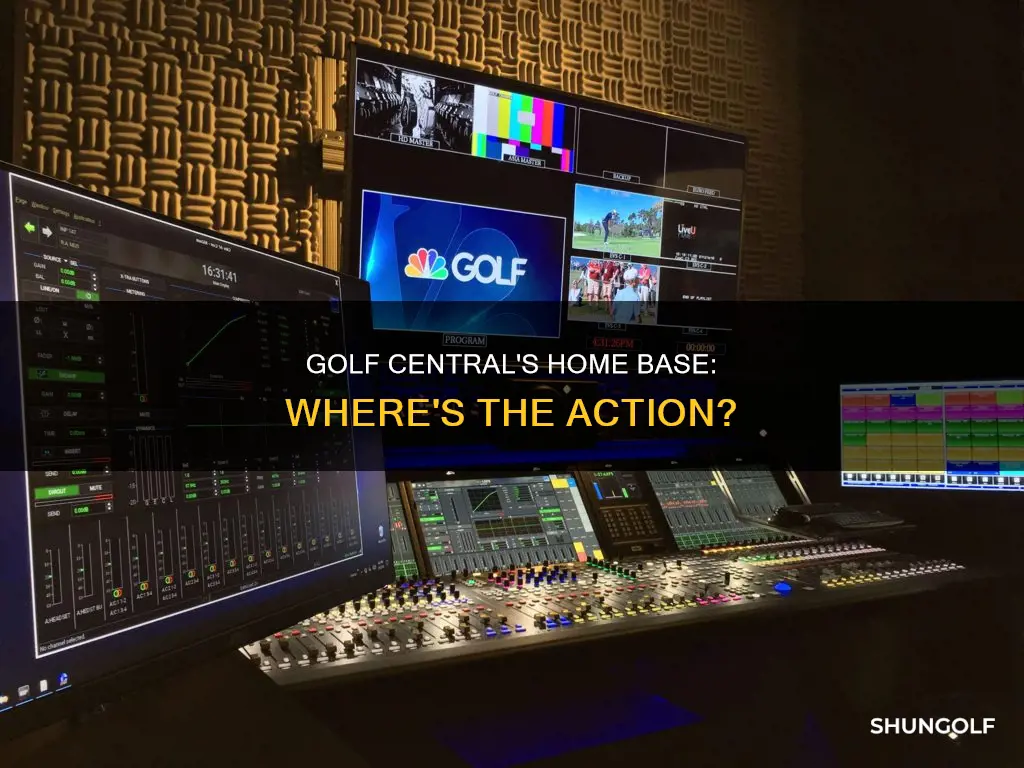 where is golf central broadcast from