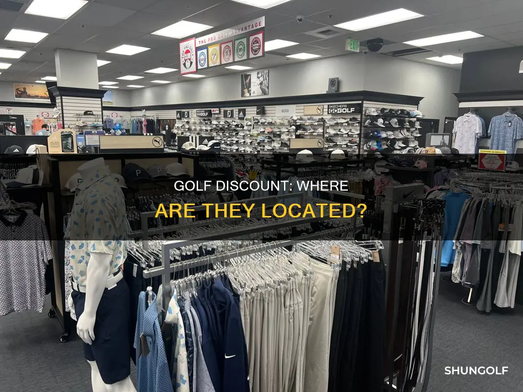 where is golf discount located