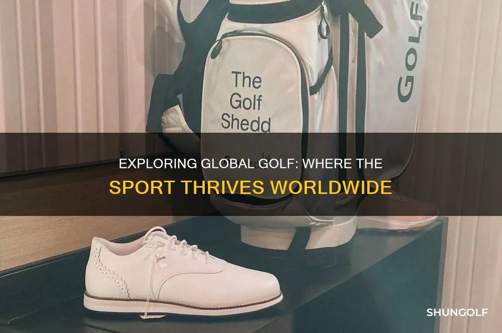 where is golf found over the world