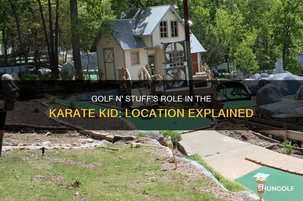 where is golf n stuff in karate kid