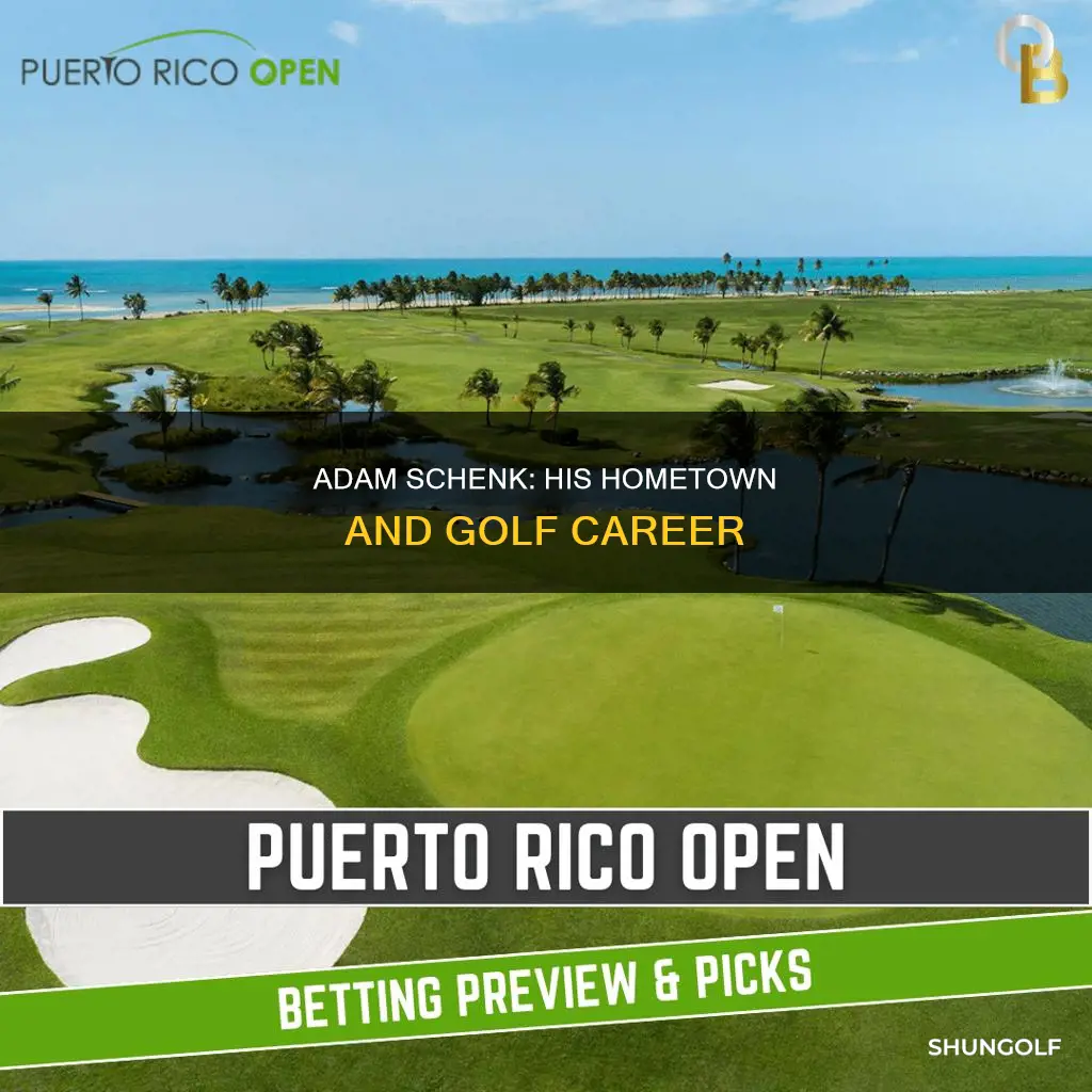 where is golfer adam schenk from