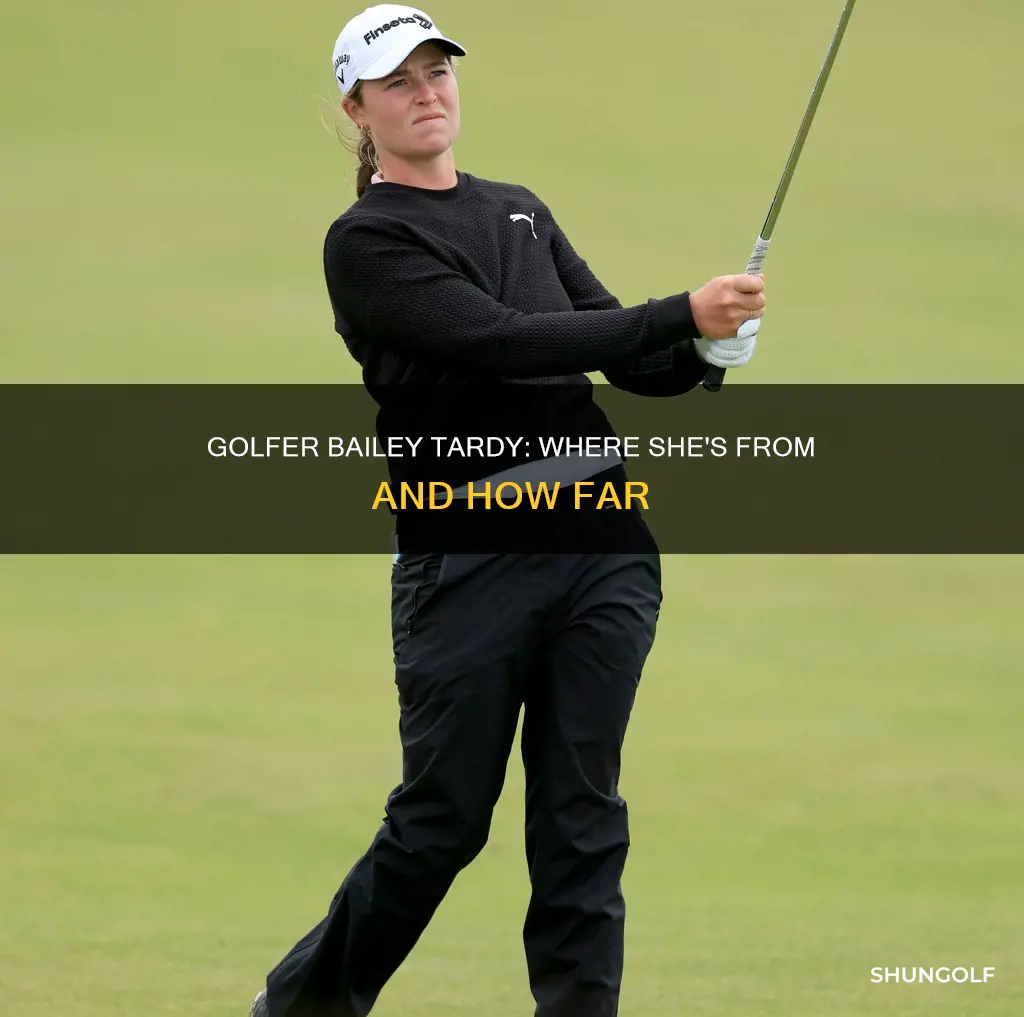 where is golfer bailey tardy from