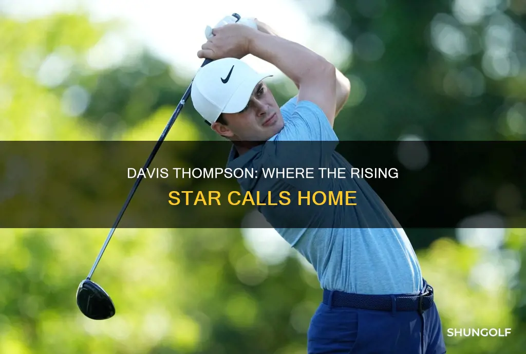 where is golfer davis thompson from