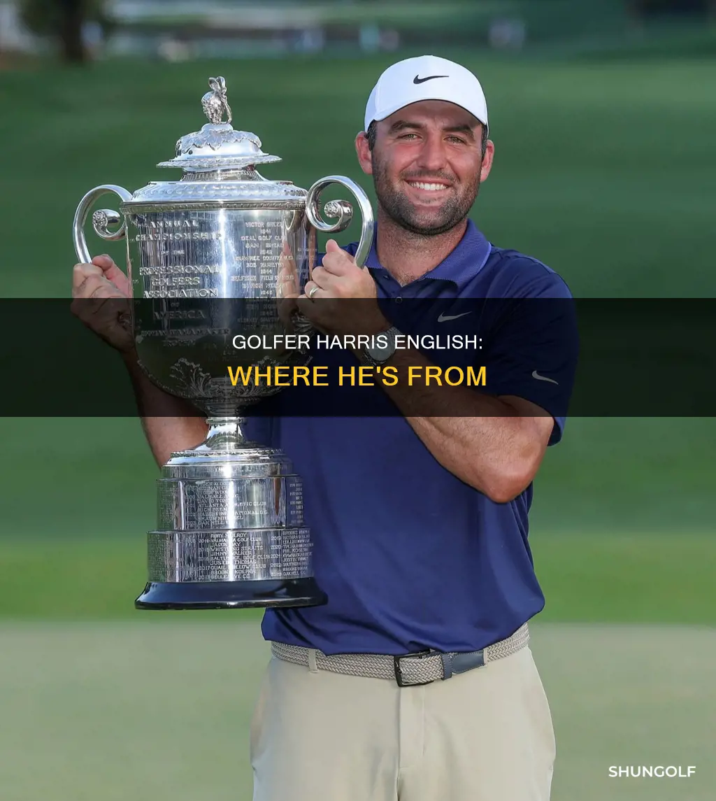 where is golfer harris english from