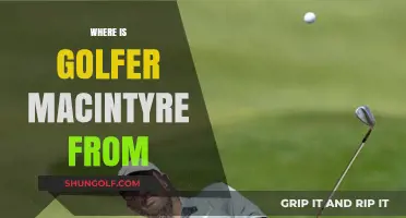 The Scottish Golfer MacIntyre's Roots