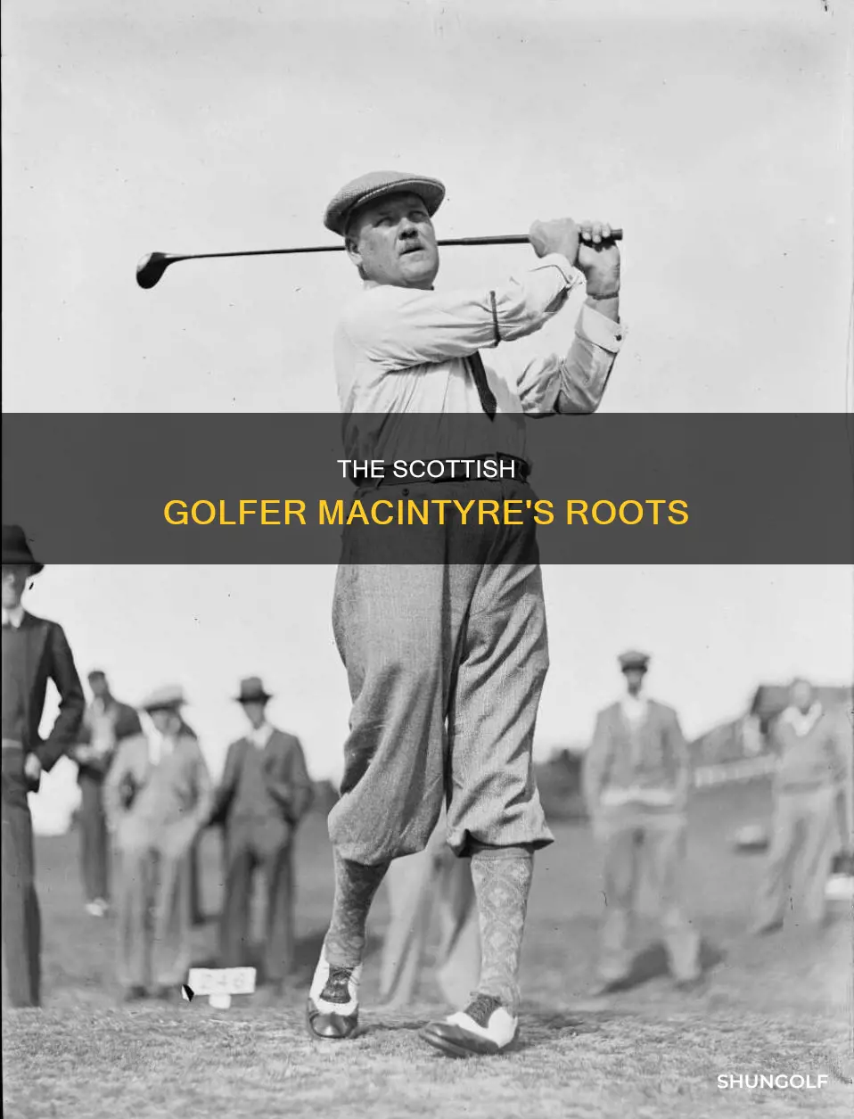where is golfer macintyre from