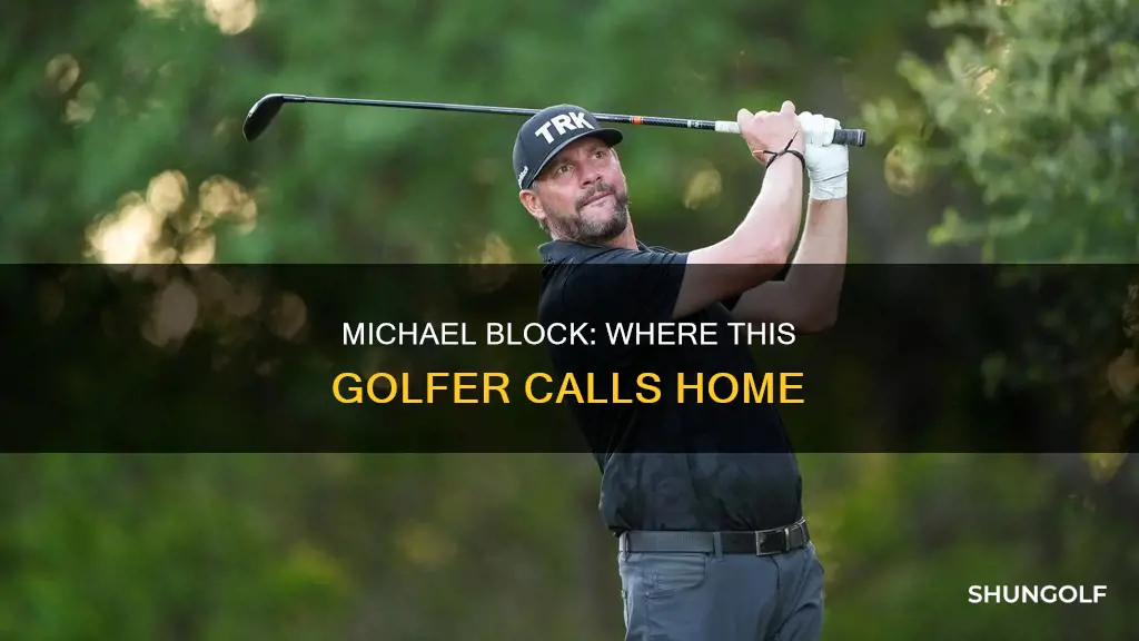 where is golfer michael block from