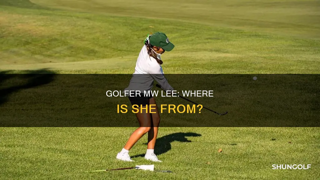 where is golfer mw lee from
