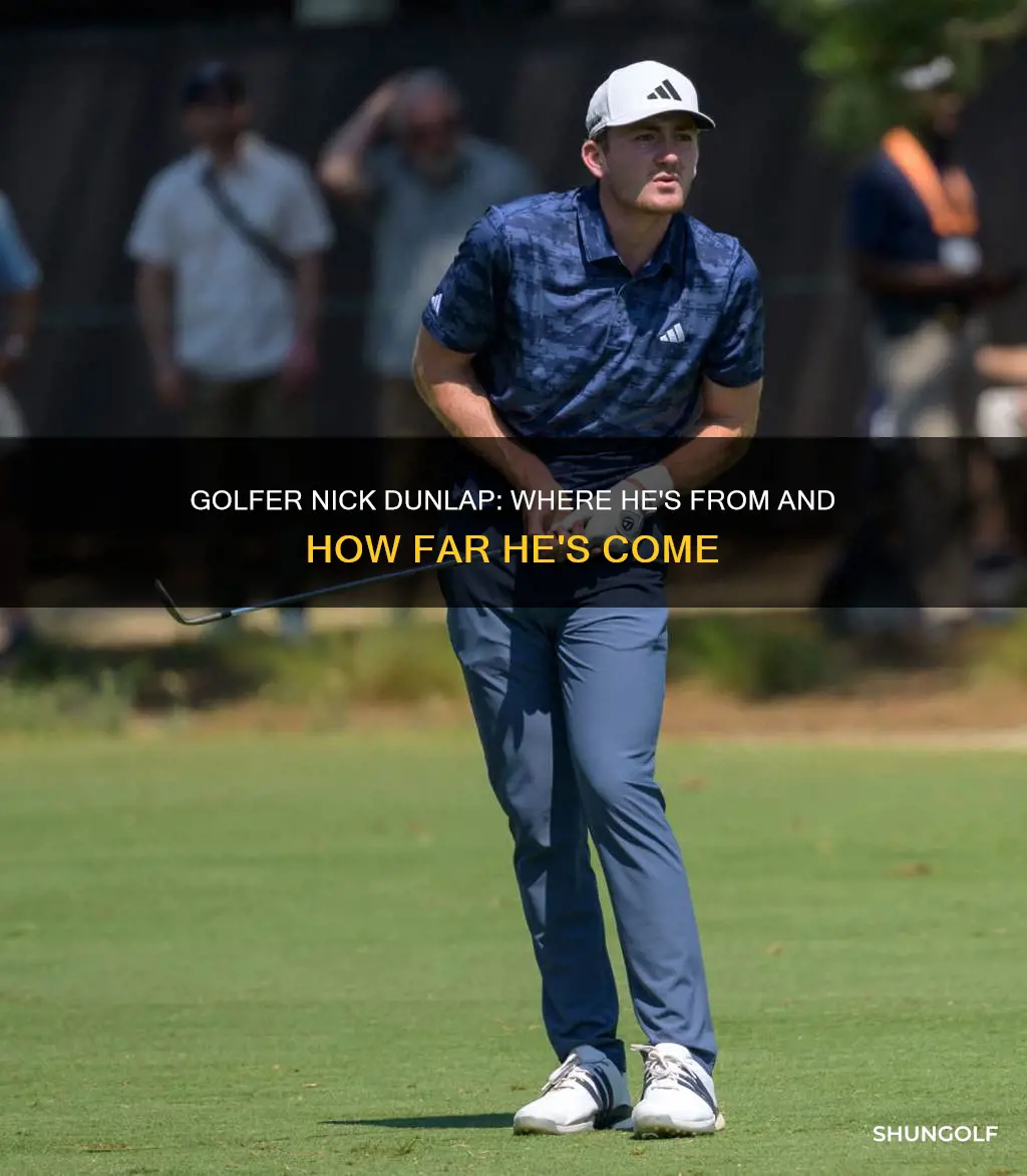 where is golfer nick dunlap from