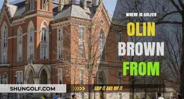 Golfer Olin Brown: Hometown and Origins