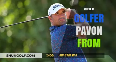 Golfer Pavon: Where is He From?