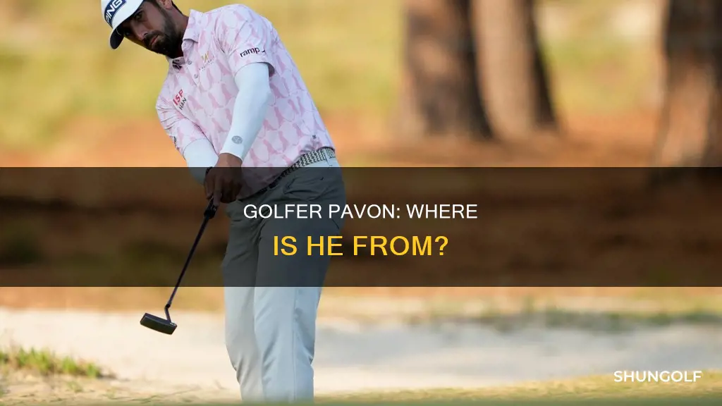 where is golfer pavon from