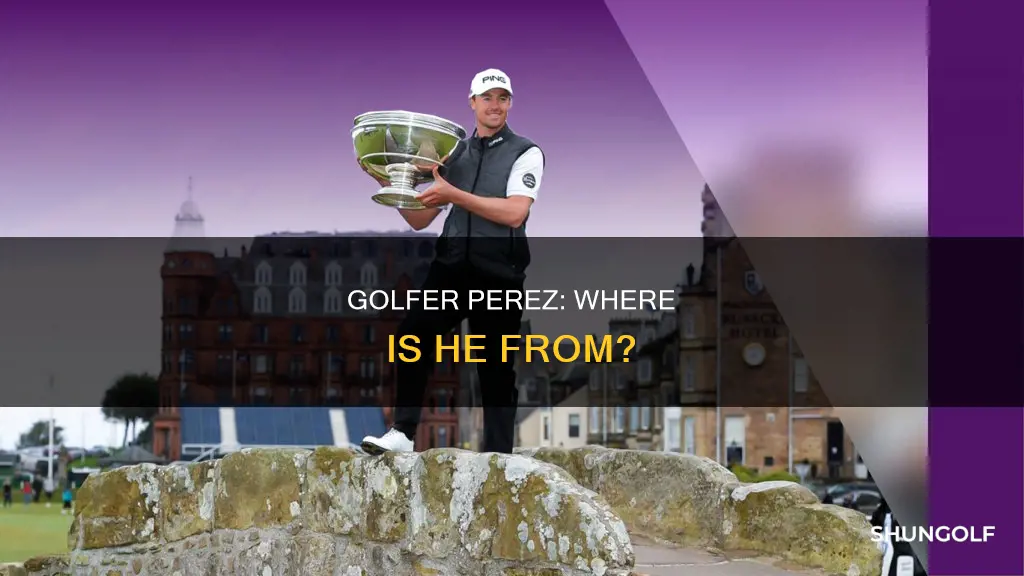 where is golfer perez from