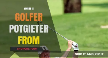 Golfer Potgeiter: Where is He From?