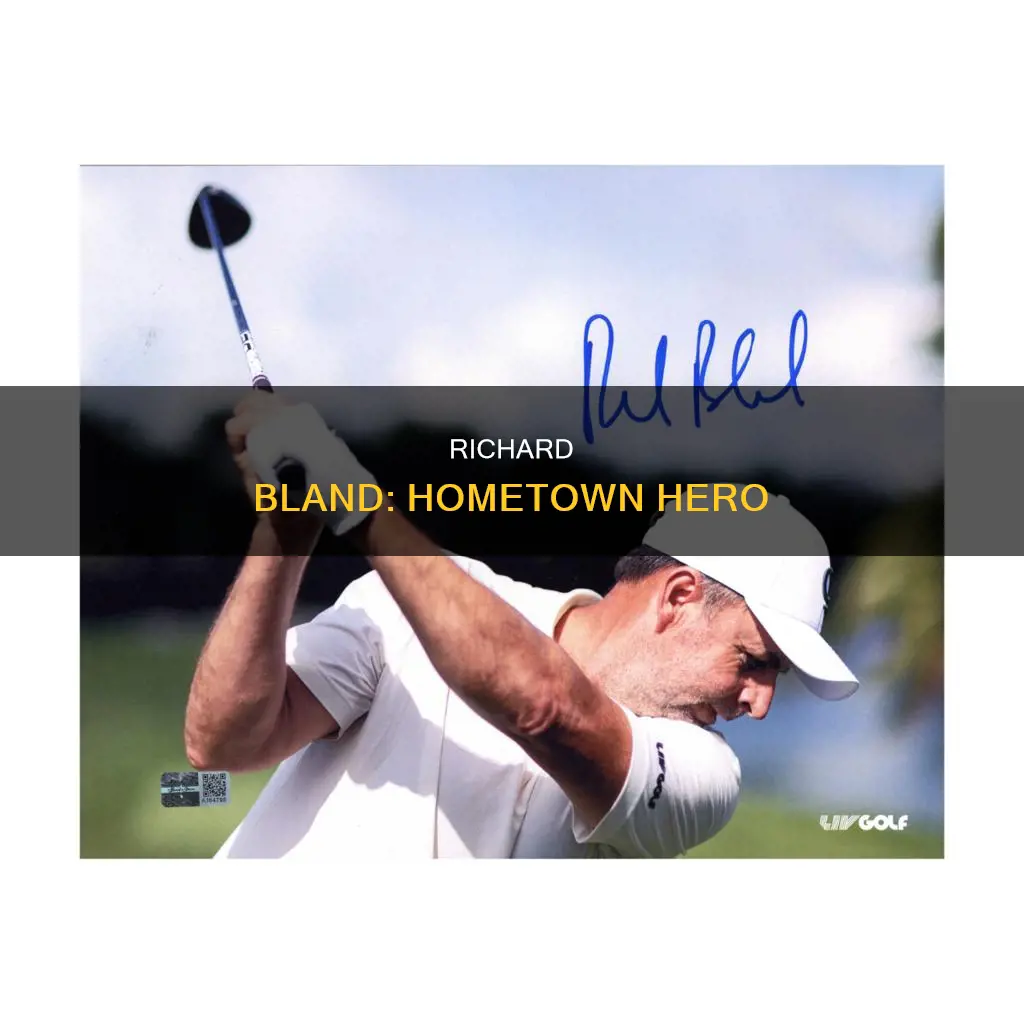 where is golfer richard bland from