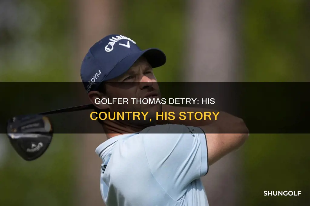 where is golfer thomas detry from