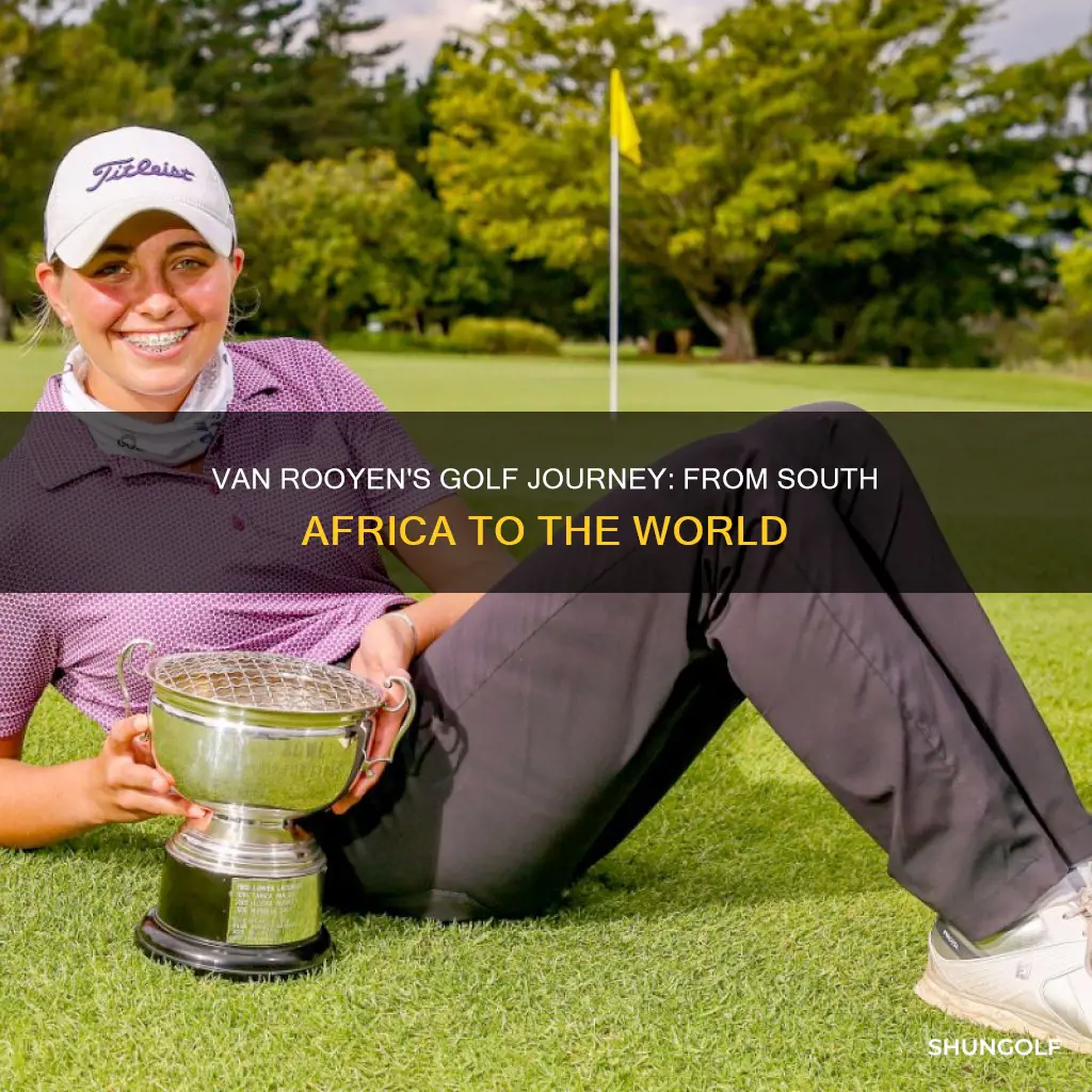 where is golfer vanrooyen from