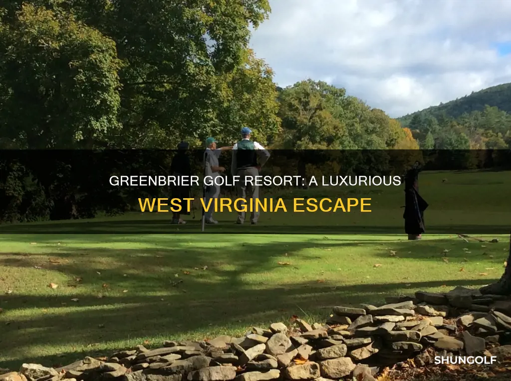 where is greenbrier golf resort