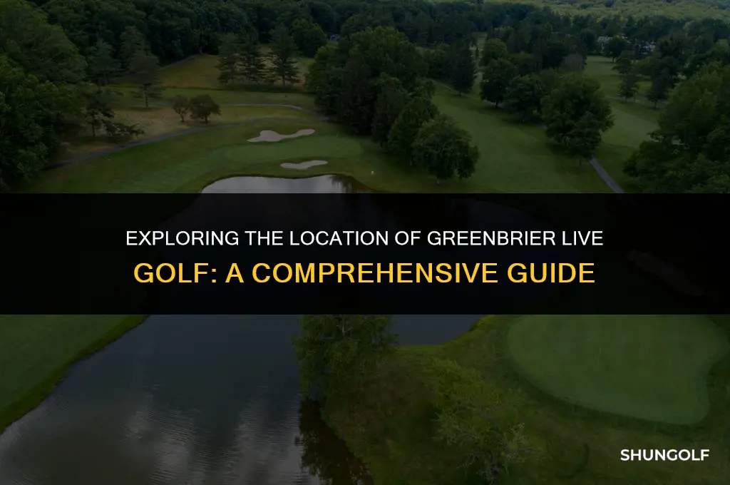 where is greenbrier liv golf