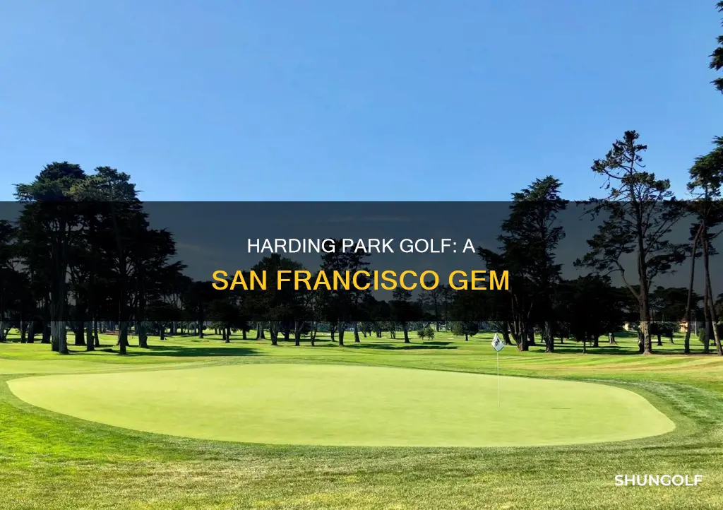 where is harding park golf