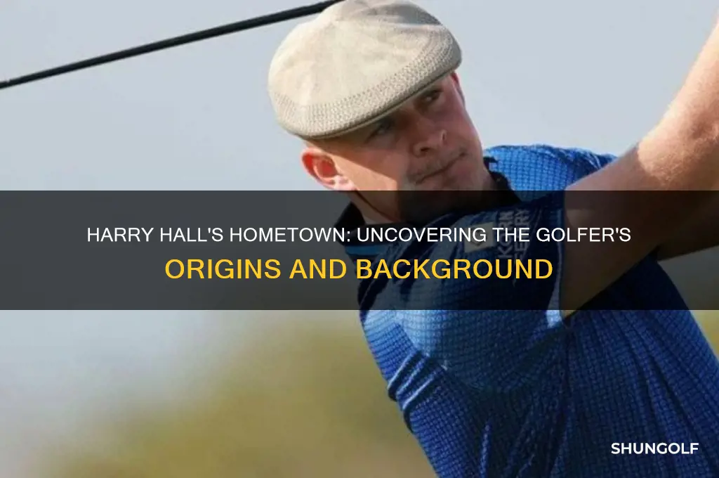 where is harry hall the golfer from
