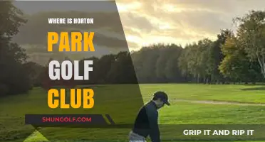 Discovering Horton Park Golf Club's Location: A Guide for Golf Enthusiasts